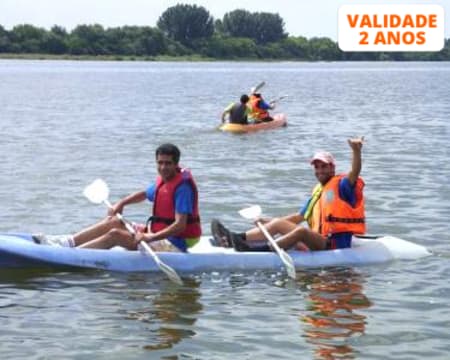 Canoagem no Estuário do Tejo 2h30 | 1 ou 2 Pessoas | Tagus Natura