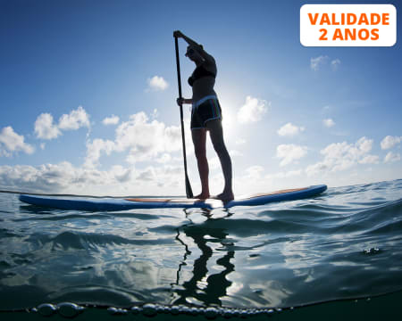 Aula de Stand-up Paddle para 2 Pessoas - Carcavelos