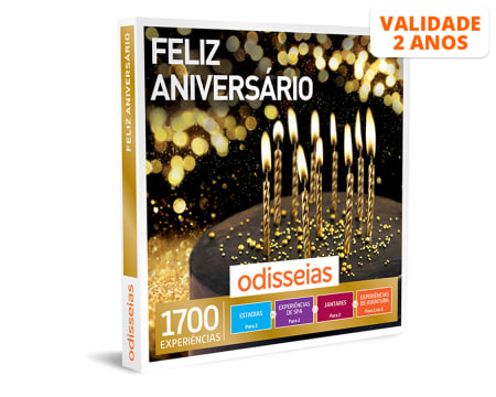 Feliz Aniversário | 1700 Experiências Feliz Aniversário | 1700 Experiências