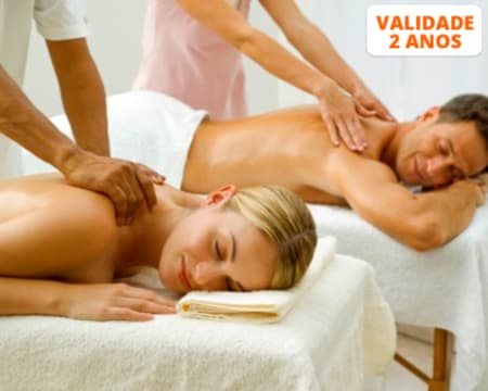 Relax Massage para Dois: Chocolate & Canela - 45 Minutos | V. N. de Gaia