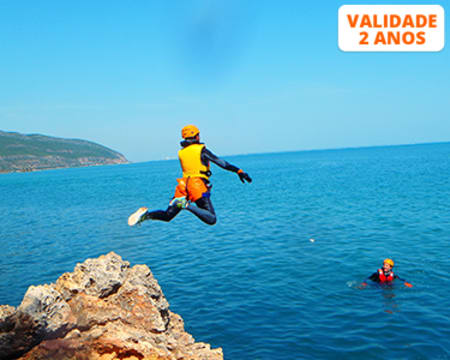 Soft Coasteering Arrábida para 1, 2 ou 4 Pessoas | Vamos?