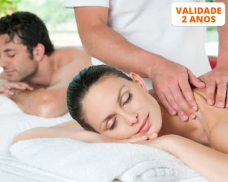 Massagem de Relaxamento com Óleos à Escolha a Dois | Matosinhos