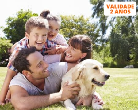 Sessão Fotográfica Pets & Family | 1 Hora | Porto