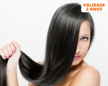 Botox ou Peeling Capilar + Brushing - Cabelos Fortes e Brilhantes | Gaia