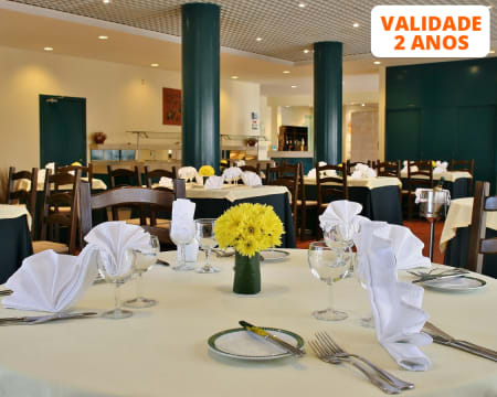 Jantar Regional para Dois no Restaurante do Flag Hotel Guimarães - Fafe