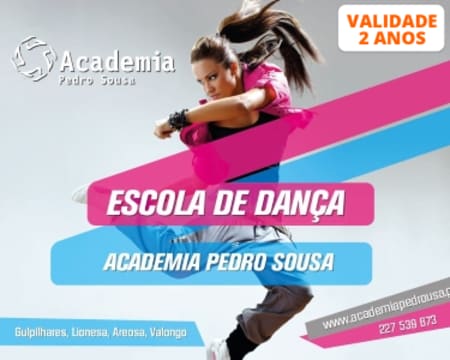 Aprender a Dançar na Academia Pedro Sousa | Mensalidade e Aulas | 3 Locais