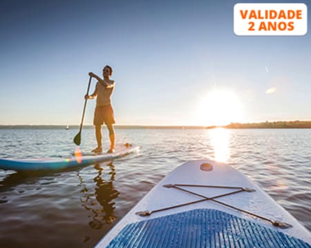 Aula de SUP para 1 ou 2 Pessoas | Viana Beach Center - Praia do Cabedelo