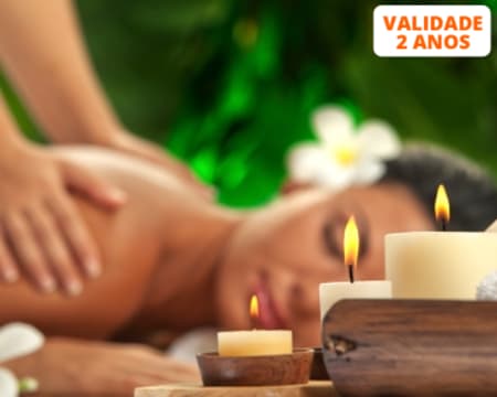 3 Massagens: Oriental, Aromas & Pedras Quentes | 1 Hora | Pinhal Novo