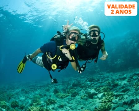 Baptismo de Mergulho de Mar nas Berlengas «Try Scuba Sea» | 4 Horas para 1 ou 2 Pessoas | JustDive