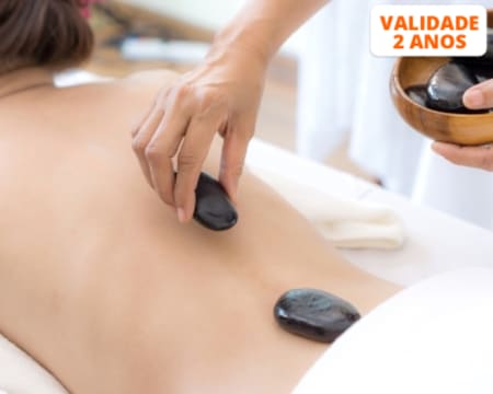 Pedras Quentes ou Velas? Massagem + Ritual de Chá e Bombons | 1h | Gondomar 