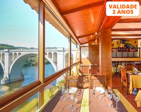 Jantar Romântico c/ Vista Rio | Ponte de Pedra - Marco de Canaveses