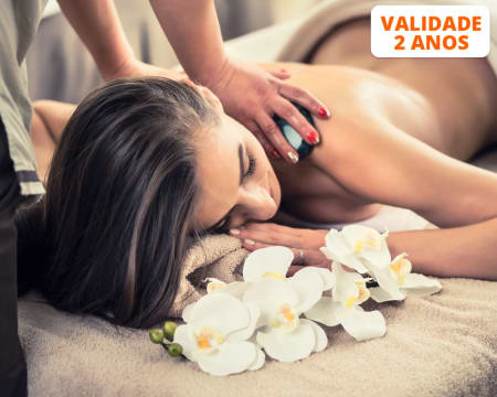 Welcome Ritual & Massagem à Escolha - 50 Minutos | 1 ou 2 Pessoas | Sintra