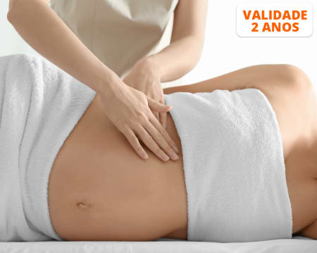 Massagem para Grávidas à Escolha: Drenagem, Relax ou Terapêutica | 1 Hora | Cascais