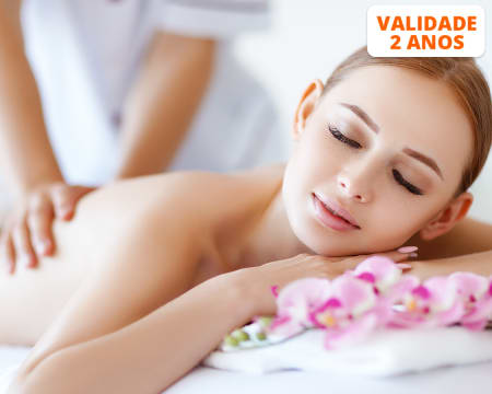 Corpo Revitalizado! Massagem Anti-Stress & Spa de Rosto | 1 Hora | São Mamede