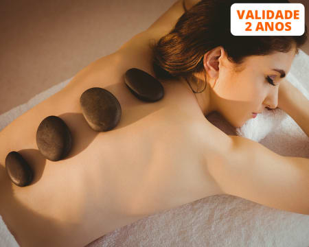 Massagem de Pedras Quentes - 1 ou 2 Pessoas | Barreiro