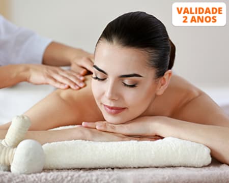 Massagem Relax 40 Minutos | 1 ou 2 Pessoas | Health & Beauty Clinic - Loures