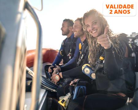 Baptismo de Mergulho em Sagres para Dois | Experiência Subaquática - Pura Vida Divehouse