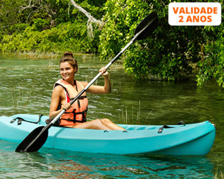 Kayak Tour no Tejo até ao Castelo de Almourol + Reforço Alimentar | 2 Horas | 1 ou 2 Pessoas