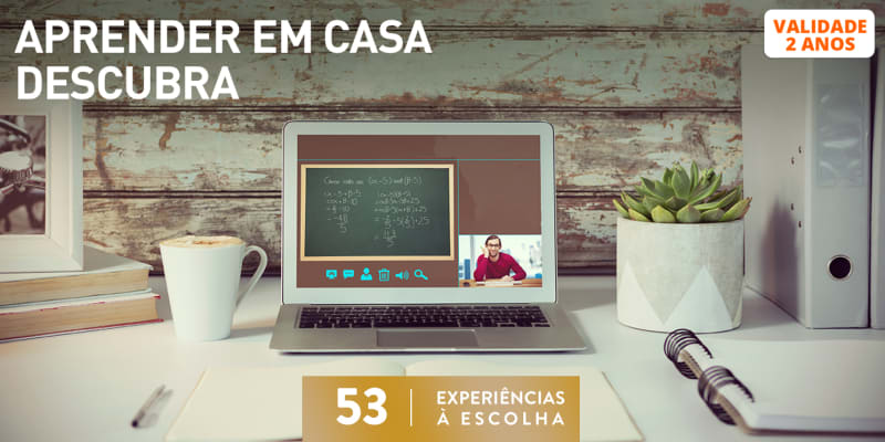 Aprender Em Casa -  Descubra | 53 Experiências à Escolha