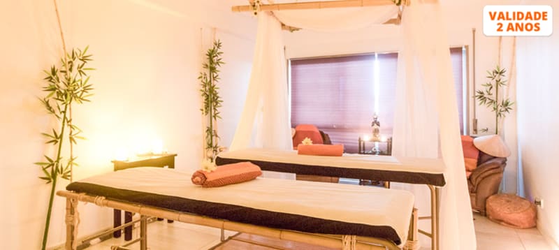 Cupido a Dois: Massagem + Shiatsu + Chá e Bombons | 50 Min. | Porto