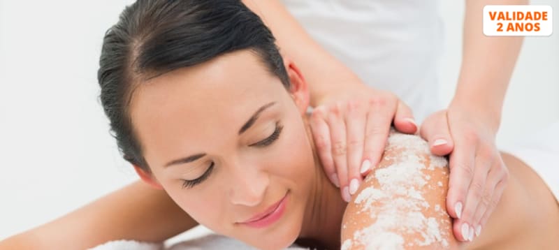 Esfoliação Sal e Óleo de Argão + Massagem Hidratante | Porto