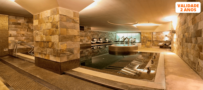 Porto Palácio Spa 5* | Circuito Aqua c/ Hidromassagem, Cromoterapia e Hammam | 1 ou 2 Pessoas