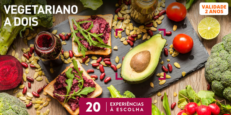 Vegetariano a Dois | 20 Locais à Escolha