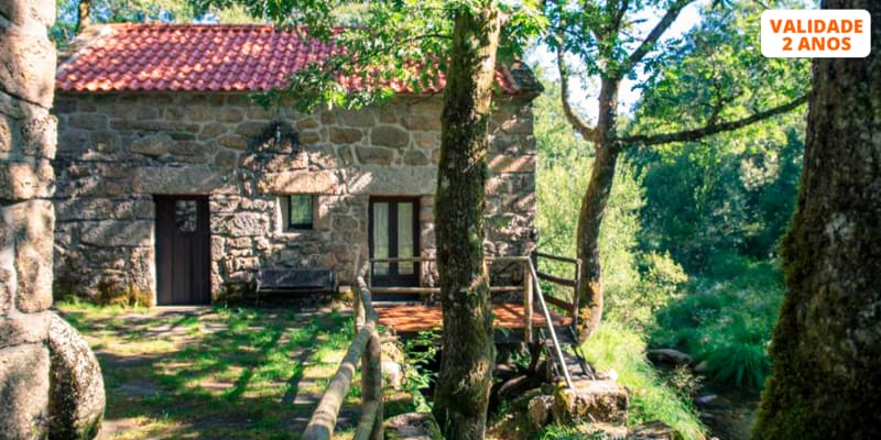 Moinhos do Poço Verde - Gerês | 1 ou 2 Noites em Chalet junto ao Rio