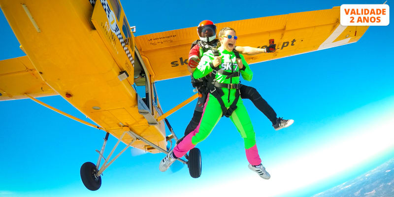 Salto de Paraquedas | Skydive no Algarve a 3000m | Emoção Junto ao Mar!