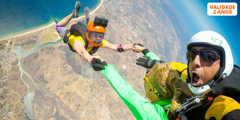 Salto de Paraquedas | Skydive no Algarve a 3000m | Emoção Junto ao Mar!