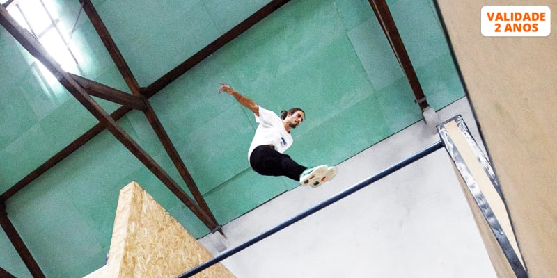 Aula Privada de Parkour | 1 ou 2 Pessoas | Spot Real - Lisboa