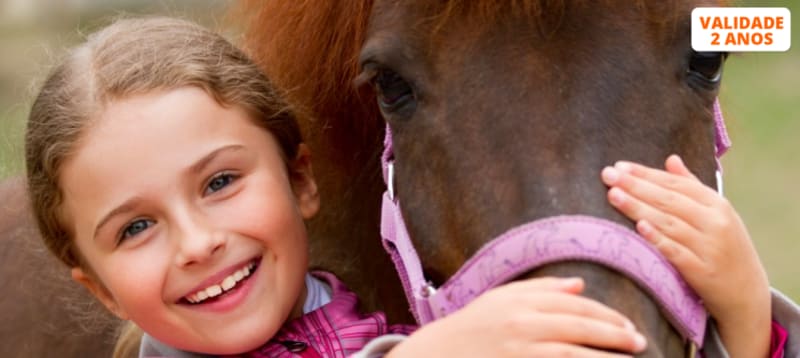 Baptismo de Pónei & Quinta Pedagógica | 1 ou 2 Crianças | The Camp - Pegões