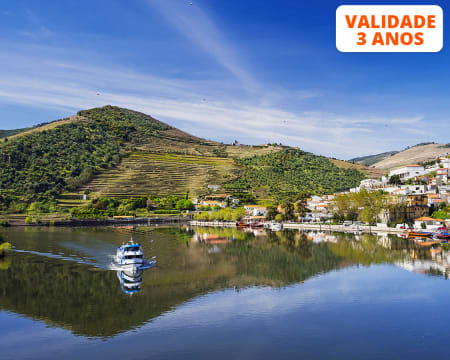 Passeio no Douro para Dois - Régua-Pinhão-Régua | Subida de Barco e Descida de Comboio