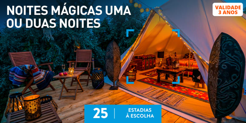 Noites Mágicas Uma Ou Duas Noites | 25 Estadias à Escolha