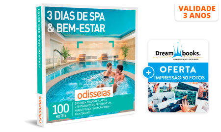 3 Dias de SPA & Bem-Estar | 100 Hotéis