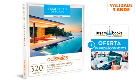 3 Dias Hotéis de Sonho | 320 Hotéis