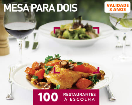 Mesa para Dois | 100 Restaurantes à Escolha