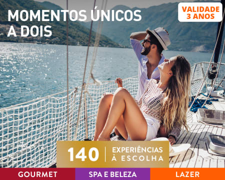 Momentos Únicos a Dois | 140 Experiências à Escolha