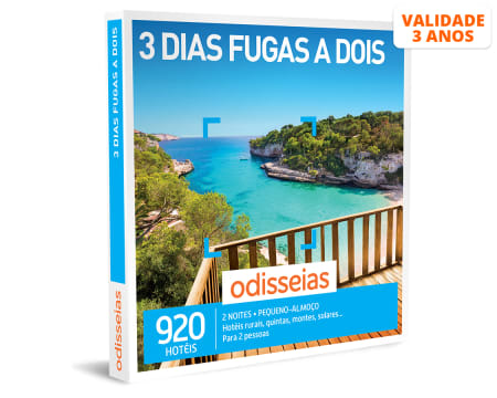 3 Dias Fugas a Dois | 920 Hotéis