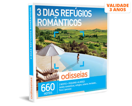 3 Dias Refúgios Românticos | 660 Hotéis