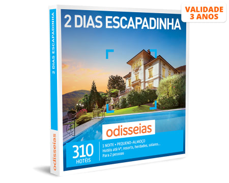 2 Dias Escapadinha | 310 Hotéis