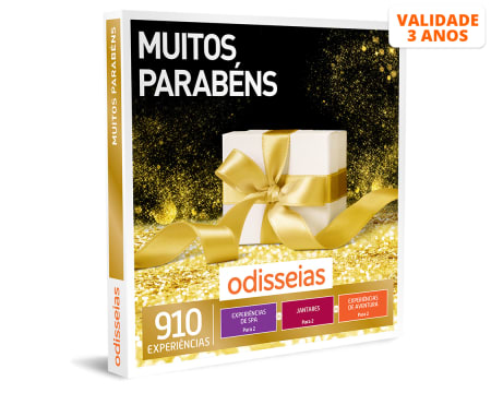 Muitos Parabéns | 910 Experiências