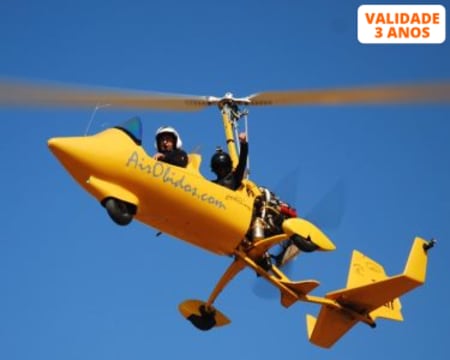 Voo de AutoGiro | 40 Minutos para 1 ou 2 Pessoas | Peniche