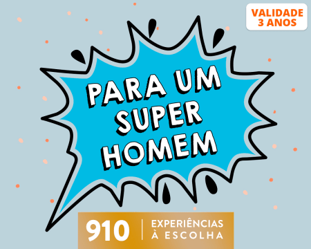 Para Um Super Homem | 910 Experiências à Escolha