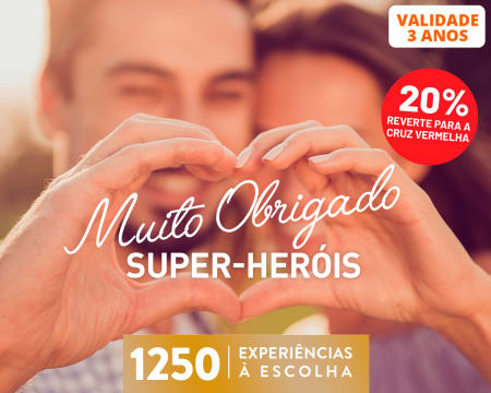 Muito Obrigado Super Heróis  | 1250 Experiências