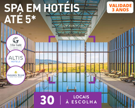 SPAs de Hotel | Circuito + Massagem ou Tratamento | 30 Locais à Escolha