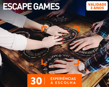Escape Games | 30 Experiências à Escolha