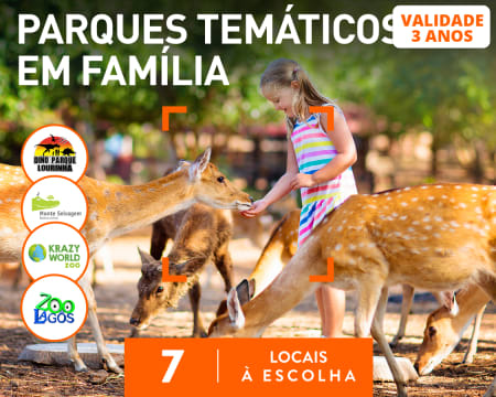 Parques Temáticos em Família | 7 Actividades à Escolha