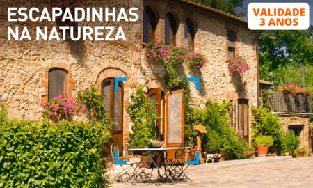 Escapadinhas na Natureza | 120 Estadias à Escolha