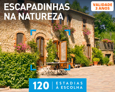 Escapadinhas na Natureza | 120 Estadias à Escolha